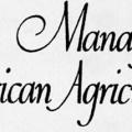 USDA Manager of American Agriculture