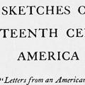 Sketches of Eighteenth Century America