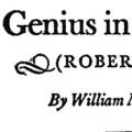 Genius in Homespun (Robert Burns)