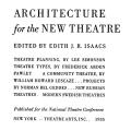 Architecture for the New Theatre